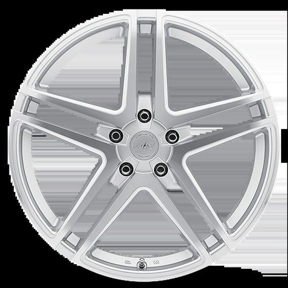 18X8 American Racing AR907 Silver w/ Machine Face Wheel/Rim 5x114.3 18-8