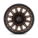17x8.5 Fuel Off-Road FC866 Piston Matte Bronze Black Lip 6x139.7 ET25 Wheel
