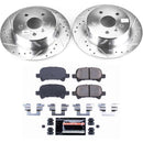 PowerStop Z23 Daily Driver Carbon-Fiber Ceramic Brake Pad and Drilled & Slotted