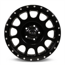 18x9 RTX Baja Satin Black with Milled Rivets 6x139.7 ET10 wheel/rim