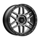 17X9 KMC KM544 MESA Satin Black With Gray Tint 5X127 ET18 wheel/rim-1