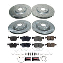 PowerStop Z23 Daily Driver Carbon-Fiber Ceramic Brake Pad and Drilled & Slotted