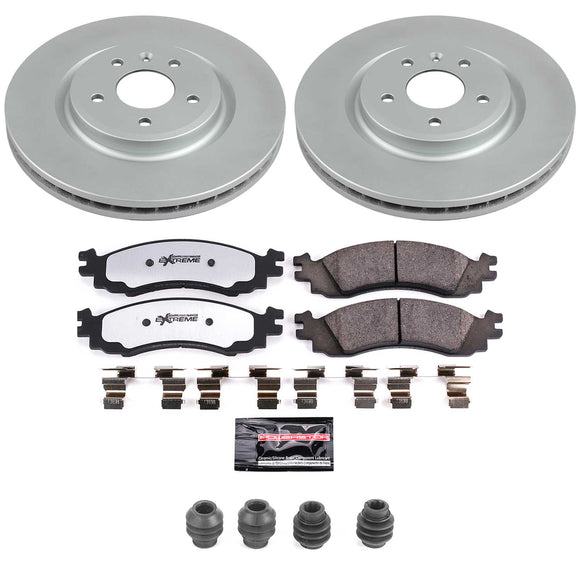 Z36 Truck & Tow Premium Carbon-Fiber Ceramic Brake Pad and Fully Coated Rotor Ki
