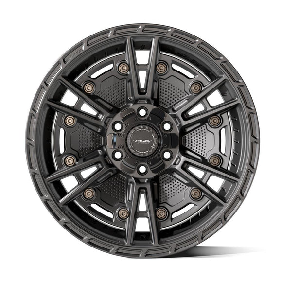 4Play Sport2.0 4PS01 18x9 Matte Black Wheel 6x139.7 ET-6 CB106.1
