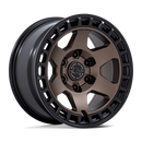 17x8.5 Black Rhino BR022 Bahari Burnt Bronze Matte Black Lip 5x127 ET-10 Wheel