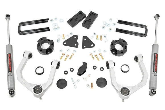 Rough Country 3.5" Lift Kit N3 For Cast Steel Knuckles For Ford Ranger 19-23