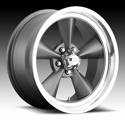 15X7 U.S. Wheel U102 STANDARD Matte Gun Metal 5X114.3 ET-5 wheel/rim
