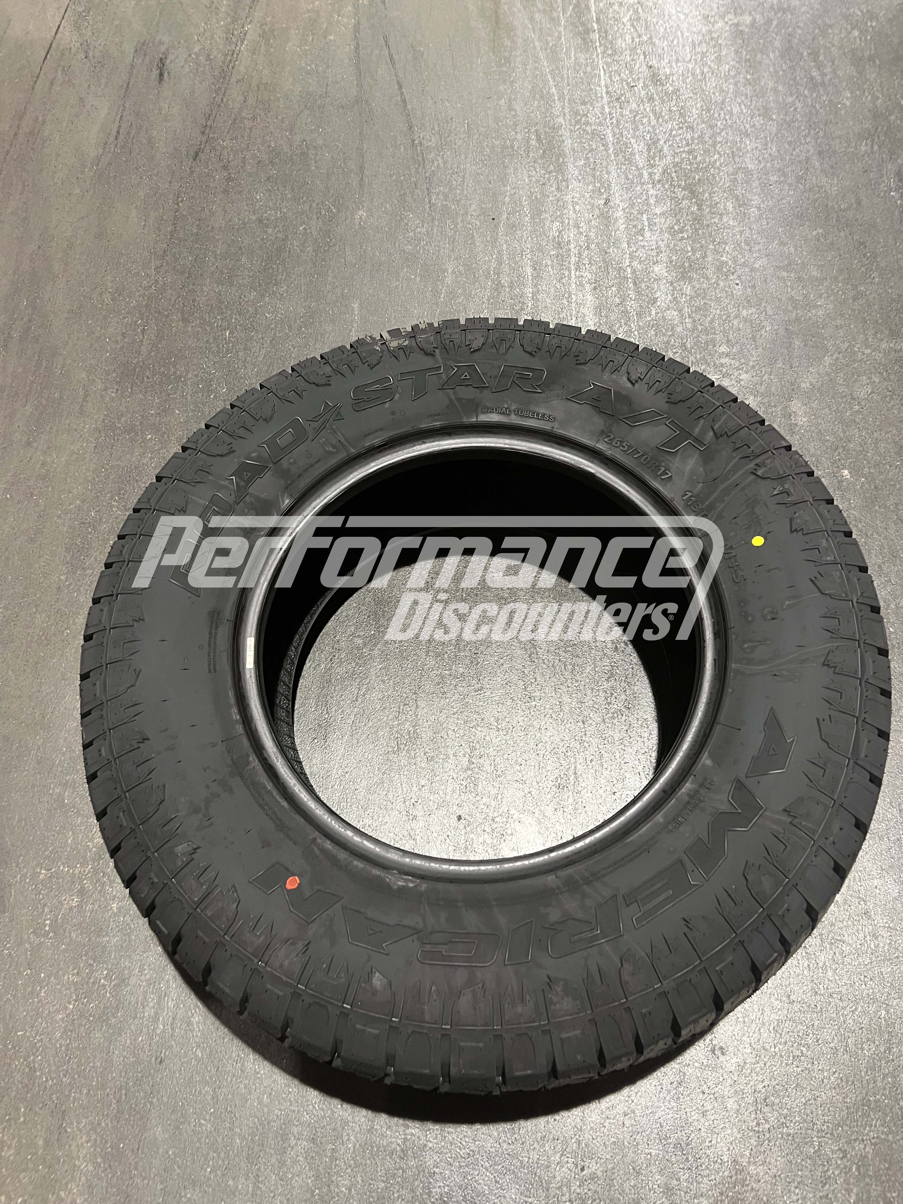 American Roadstar A/T Tire(s) 265/70R17 113T SL BSW 265 70 17 2657017