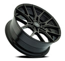 24x10 Select Precision Alloys ALPINE Satin Black Wheel 6x139.7 ET25 CB106.1
