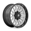 20x9 Fuel Off-Road D798 Arc Silver Brushed Face Milled Black Lip 8x170 ET1 Wheel