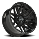 20X10 Vision 305 Rekluse Gloss Black Wheel 5x127 5x5 ET-25 CB78.1