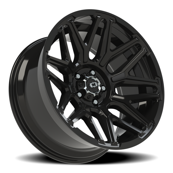20X10 Vision 305 Rekluse Gloss Black Wheel 5x127 5x5 ET-25 CB78.1