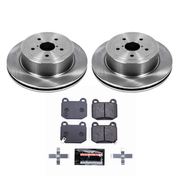 PowerStop Track Day High-Performance Brake Pad and Rotor Kit