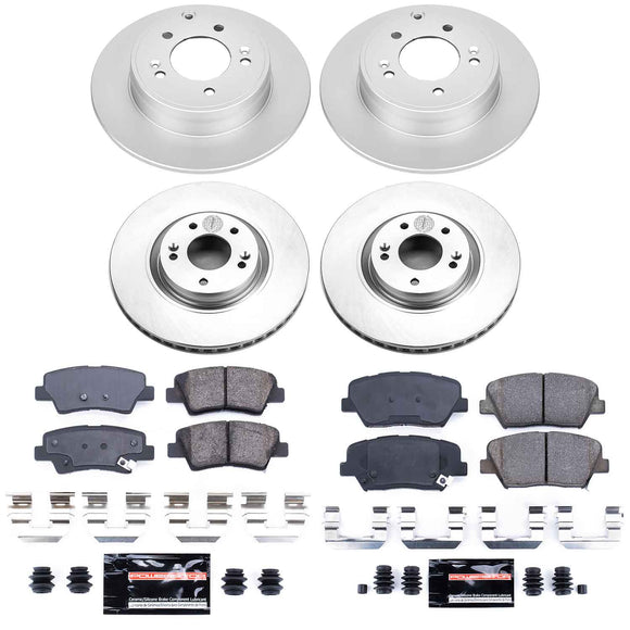 Z23 Daily Driver Premium Carbon-Fiber Ceramic Brake Pad and Fully Coated Rotor K