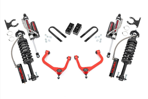Rough Country 3.5" Lift Kit Rear Mono Leaf For Chevy Silverado 1500 22-24