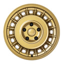 15x7 Nomad N502GR Arvo Gloss Gold 5x100 ET15 CB56.1 Wheel