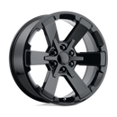 22X9 Performance Replicas PR189 Gloss Black 6X139.7 6X5.5 ET24 Wheel Rim-2