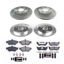 PowerStop Z23 Daily Driver Carbon-Fiber Ceramic Brake Pad and Drilled & Slotted