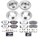 PowerStop Z26 Street Performance Ceramic Brake Pad and Drilled & Slotted Rotor K