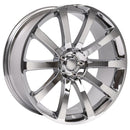 20" Replica Wheel CL02 Fits Chrysler 300 Rim 20x9 Chrome Wheel