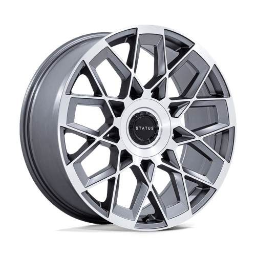 22X9.5 Status ST005 Matrix Anth-Mir 5x112 ET20 Wheel Rim