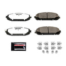 PowerStop Z36 Truck And Tow Carbon-Fiber Ceramic Brake Pads With Hardware