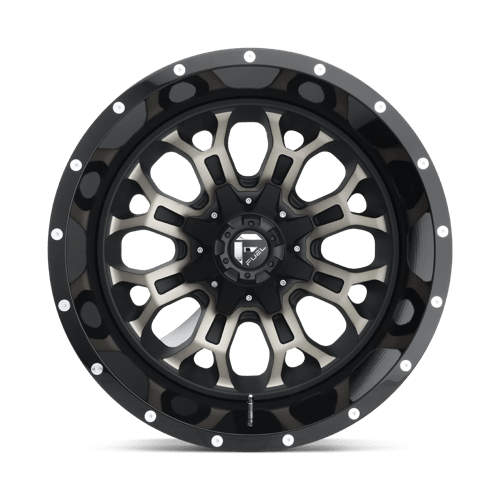18x9 Fuel Off-Road D561 Crush Gloss Machined Dark Tint 5x114.3 ET-12 Wheel