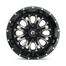 18x9 Fuel Off-Road D561 Crush Gloss Machined Dark Tint 5x114.3 ET-12 Wheel