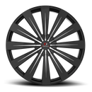22x9.5 Cavallo CLV-49 Gloss Black Machined 5x115/120 ET15 wheel/rim