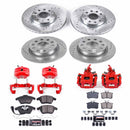 PowerStop Z23 Daily Driver Carbon-Fiber Ceramic Pads Drilled & Slotted Rotor & C