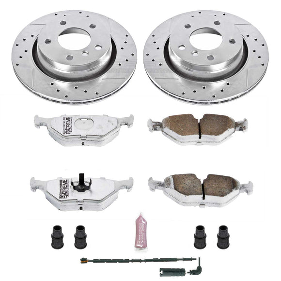 PowerStop Z26 Street Performance Ceramic Brake Pad and Drilled & Slotted Rotor K