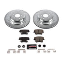 PowerStop Z23 Daily Driver Carbon-Fiber Ceramic Brake Pad and Drilled & Slotted
