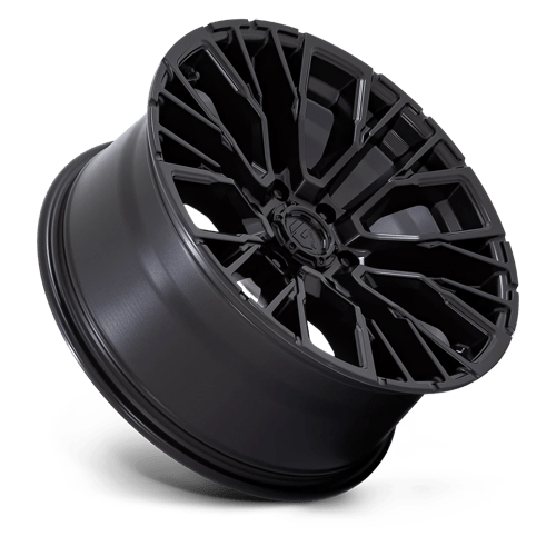20x9 Fuel Off-Road D847 Rebar Blackout 6x139.7 ET1 CB106.1 Wheel Rim