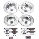 PowerStop Z26 Street Performance Ceramic Brake Pad and Drilled & Slotted Rotor K