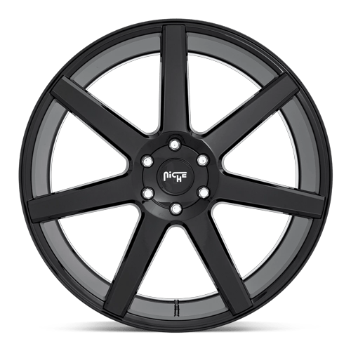 10x24 Niche Wheels M230 Future Gloss Black Wheel 6x135 ET30 CB87.10