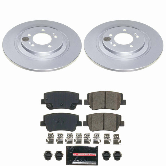 PowerStop Z23 Daily Driver Premium Carbon-Fiber Ceramic Brake Pad and Fully Coat