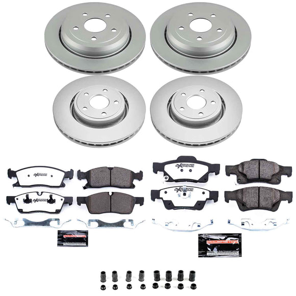 Z36 Truck & Tow Premium Carbon-Fiber Ceramic Brake Pad and Fully Coated Rotor Ki
