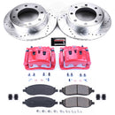PowerStop Z23 Daily Driver Carbon-Fiber Ceramic Pads Drilled & Slotted Rotor & C