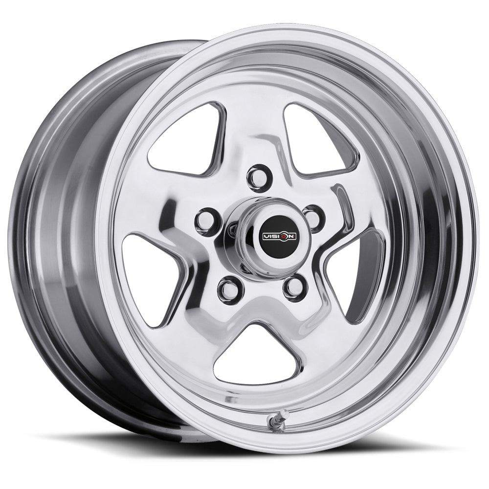 15x10 Vision 521H Nitro Polished 5x127 5x5 ET-25 Wheel Rim - 0