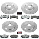PowerStop Z26 Street Performance Ceramic Brake Pad and Drilled & Slotted Rotor K