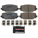 PowerStop Z36 Truck And Tow Carbon-Fiber Ceramic Brake Pads With Hardware