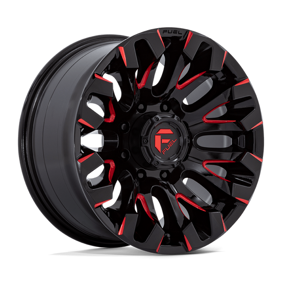 18x9 Fuel Off-Road D829 QUAKE Black Wheel 8x170 ET1 CB125.1