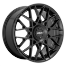 19X8.5 Rotiform R165 BLQ-C Matte Black 5X112/5X120 ET35 wheel/rim-4