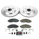 PowerStop Z23 Daily Driver Carbon-Fiber Ceramic Brake Pad and Drilled & Slotted