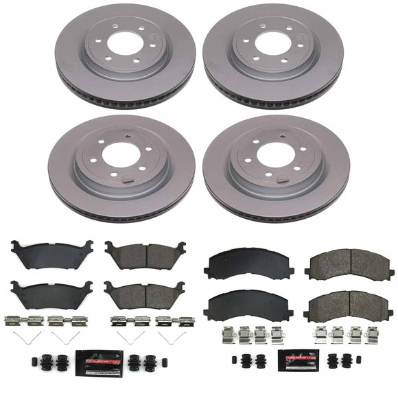 Z23 Daily Driver Premium Carbon-Fiber Ceramic Brake Pad and Fully Coated Rotor K