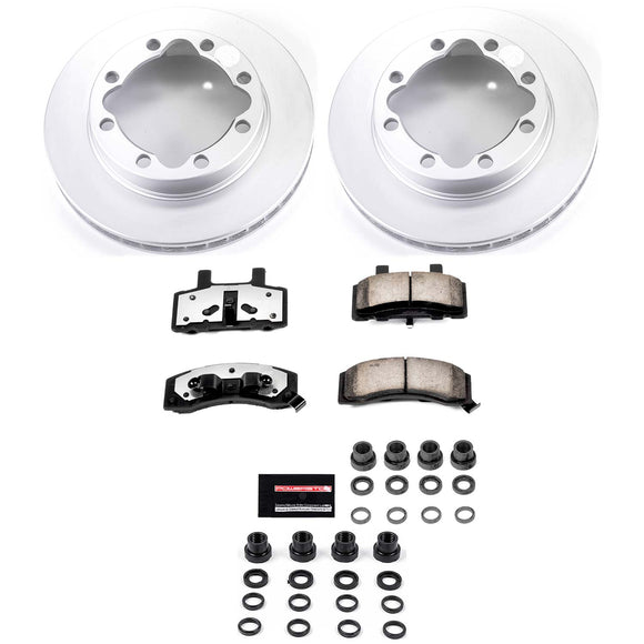 Z36 Truck & Tow Premium Carbon-Fiber Ceramic Brake Pad and Fully Coated Rotor Ki
