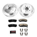 PowerStop Z23 Daily Driver Carbon-Fiber Ceramic Brake Pad and Drilled & Slotted