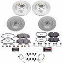 Z36 Truck & Tow Premium Carbon-Fiber Ceramic Brake Pad and Fully Coated Rotor Ki