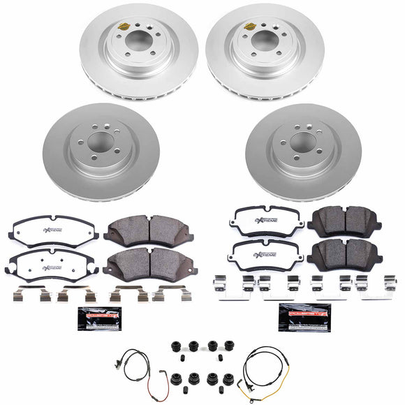 Z36 Truck & Tow Premium Carbon-Fiber Ceramic Brake Pad and Fully Coated Rotor Ki