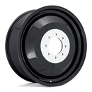 24x8.25 Fuel Off-Road D500 Dually Inner Gloss Black 8x165.1 ET118 CB125.1 Wheel